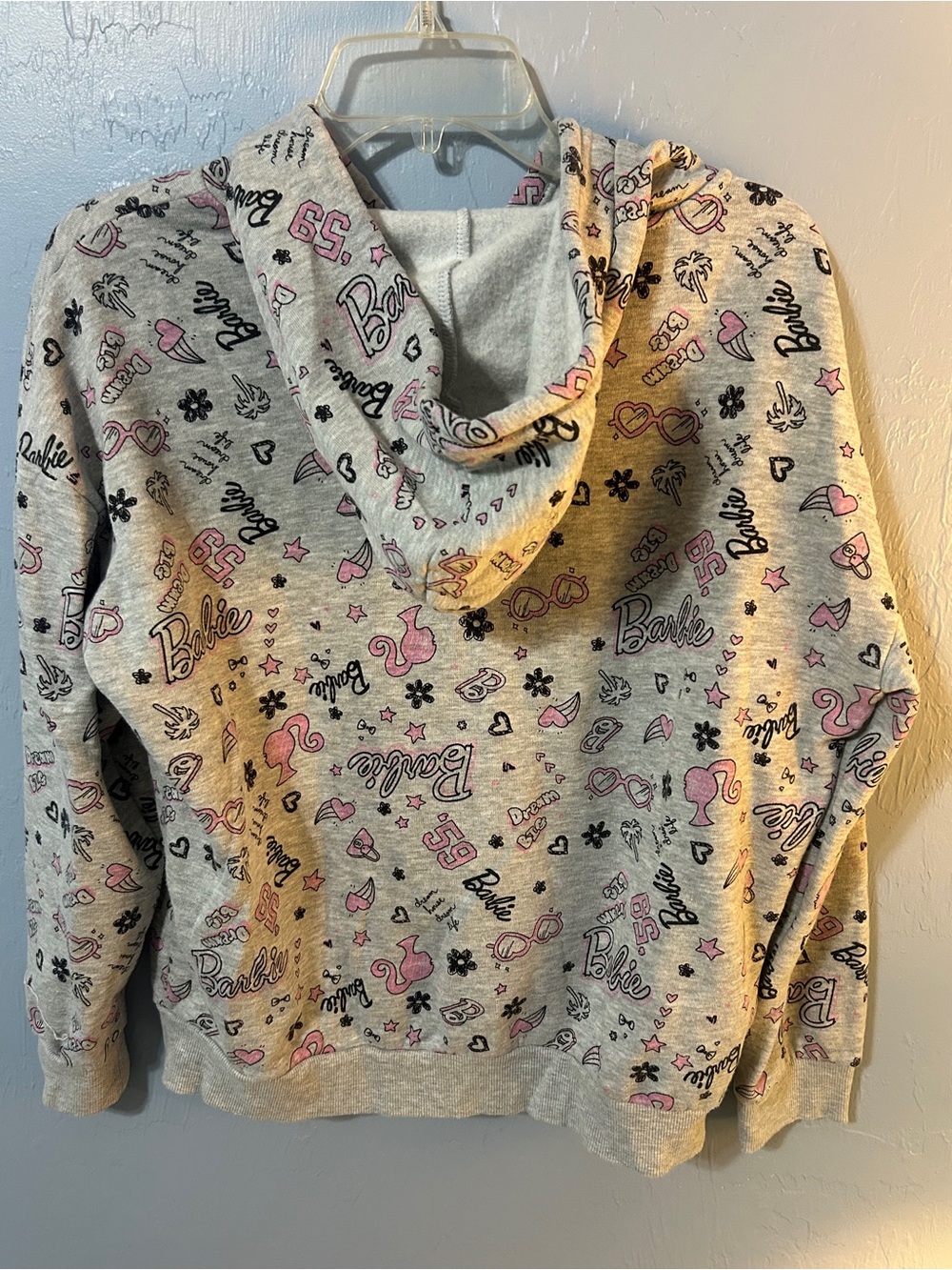 Barbie Front Zip Hoodie - Size Medium - Picture 2 of 5